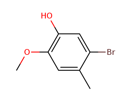Phenol, 5-bromo-2-methoxy-4-methyl-