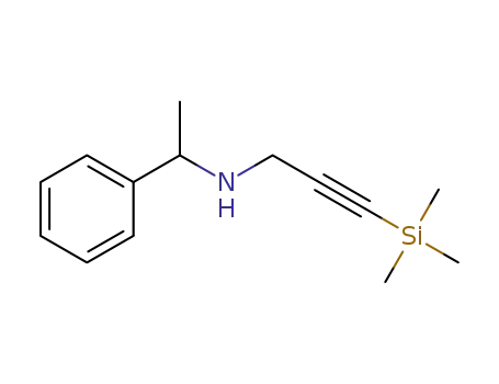N-(α-methylbenzyl)-3-(trimethylsilyl)-2-propynylamine