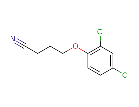 Molecular Structure of 63867-25-4 (4-(2,4-Dichlorophenoxy)butyronitrile)