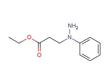 3-(N-phenyl-hydrazino)-propionic acid ethyl ester