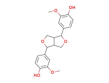 Phenol, 4,4'-(tetrahydro-1H,3H-furo[3,4-c]furan-1,4-diyl)bis[2-methoxy-