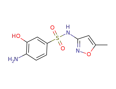 4-amino-3-hydroxy-N- (5-methylisoxazol-3-yl)benzenesulfonamide