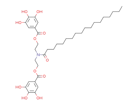 N,N-bis(3,4,5-trihydroxybenzoyloxyethyl)octadecanoylamide