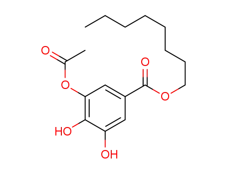 octyl-3-acetoxy-4,5-dihydroxybenzoate