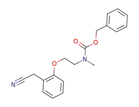 benzyl N-[2-[2-(cyanomethyl)phenoxy]ethyl]-N-methylcarbamate