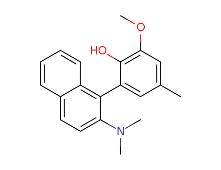 2-(2-(dimethylamino)naphthalen-1-yl)-6-methoxy-4-methylphenol