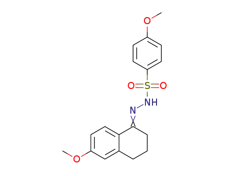 4-methoxy-N'-(6-methoxy-3,4-dihydronaphthalen-1(2H)-ylidene)benzenesulfonohydrazide