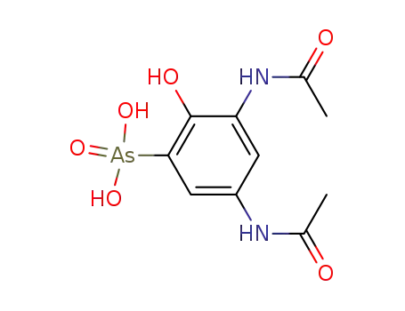 (3,5-bis-acetylamino-2-hydroxy-phenyl)-arsonic acid