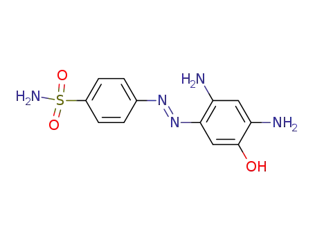 4-(2,4-diamino-5-hydroxy-phenylazo)-benzenesulfonic acid amide