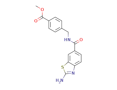 methyl 4-((2-aminobenzo[d]thiazole-6-carboxamido)methyl)benzoate