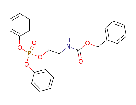 (2-diphenoxyphosphoryloxy-ethyl)-carbamic acid benzyl ester