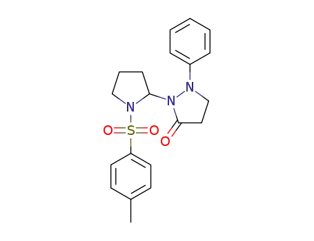 1-phenyl-2-(1-tosylpyrrolidin-2-yl)pyrazolidin-3-one