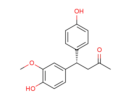 (S)-4-(4-hydroxy-3-methoxyphenyl)-4-(4-hydroxyphenyl)butan-2-one