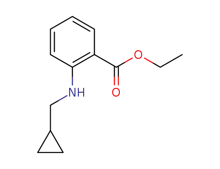 ethyl 2-((cyclopropylmethyl)amino)benzoate
