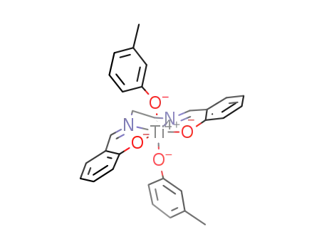 [Ti(N,N’-ethylenebis(salicylideneiminate))(3-methylphenolato)2]