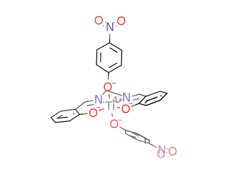 [Ti(N,N’-ethylenebis(salicylideneiminate))(4-nitrophenolato)2]