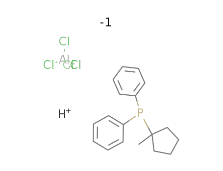 C18H21P*AlCl4(1-)*H(1+)