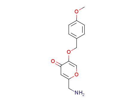 2-(aminomethyl)-5-((4-methoxybenzyl)oxy)-4H-pyran-4-one