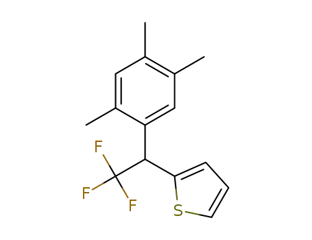2-(2,2,2-trifluoro-1-(2,4,5-trimethylphenyl)ethyl)thiophene