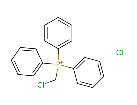 Molecular Structure of 5293-84-5 ((CHLOROMETHYL)TRIPHENYLPHOSPHONIUM CHLORIDE)