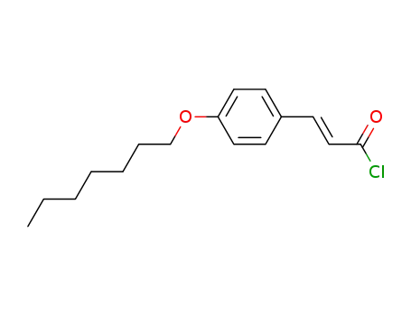 trans-p-heptyloxycinnamoyl chloride