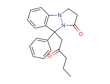 9-(2-oxopentyl)-9-phenyl-2,3-dihydro-1H,9H-pyrazolo[1,2-a]indazol-1-one