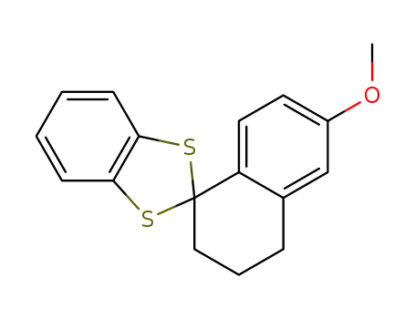 6'-methoxy-3',4'-dihydrospiro<1,3-benzodithiole-2,1'(2'H)naphthalene>
