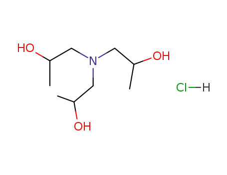 Molecular Structure of 58901-12-5 (tris(2-hydroxypropyl)ammonium chloride)