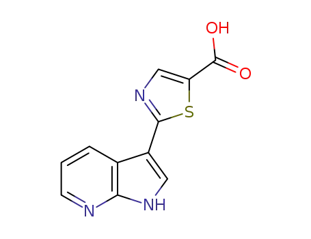 2-(1H-pyrrolo[2,3-b]pyridin-3-yl)thiazole-4-carboxylic acid