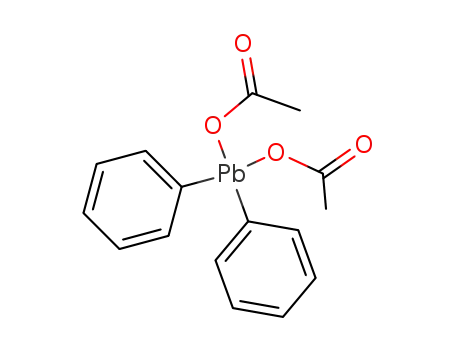 Acetic acid,1,1'-(diphenylplumbylene) ester cas  6928-68-3