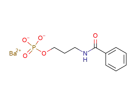 phosphoric acid mono-(3-benzoylamino-propylester); barium salt