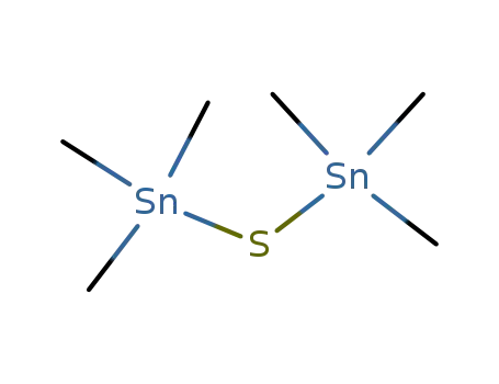Molecular Structure of 1070-91-3 (bis(trimethyltin) sulfide)
