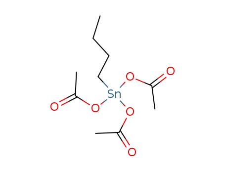 Molecular Structure of 14764-54-6 (triacetoxybutylstannane)