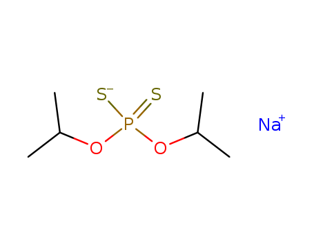 Phosphorodithioic acid,O,O-bis(1-methylethyl) ester, sodium salt (1:1)