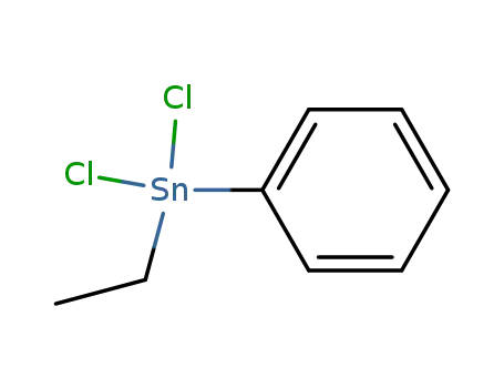 Molecular Structure of 15649-27-1 (Stannane, dichloroethylphenyl-)