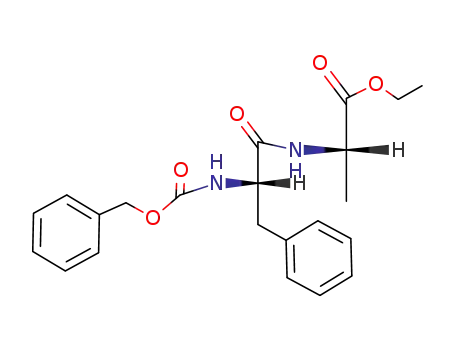 Molecular Structure of 60644-13-5 (L-Alanine, N-[(phenylmethoxy)carbonyl]-L-phenylalanyl-, ethyl ester)