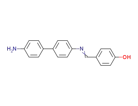 4-amino-4'-(p-hydroxy)benzylideneimino-1,1'-biphenyl