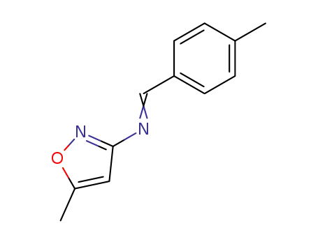 (5-Methyl-isoxazol-3-yl)-[1-p-tolyl-meth-(E)-ylidene]-amine