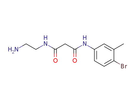 N-(2-Amino-ethyl)-N'-(4-bromo-3-methyl-phenyl)-malonamide