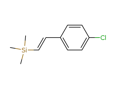 (E)-[2-(4-chlorophenyl)ethenyl]trimethylsilane