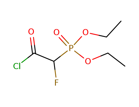 2-(diethoxyphosphinyl)-2-fluoro-acetic acid chloride