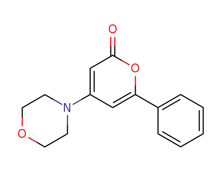 4-Morpholino-6-phenyl-2H-pyran-2-one