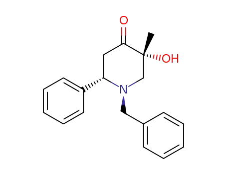 3a-hydroxy-3e-methyl-1-benzyl-4-piperidone