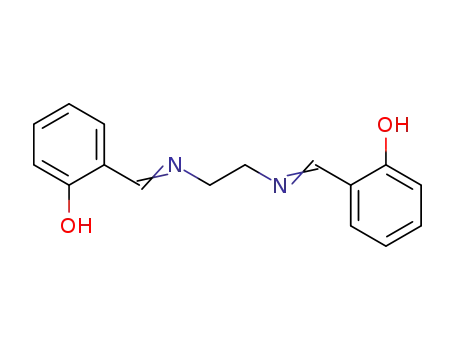 Molecular Structure of 94-93-9 (N,N'-BIS(SALICYLIDENE)ETHYLENEDIAMINE)