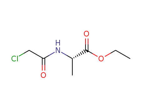 (S)-N-(2-chloroethanoyl)ethyl alanate