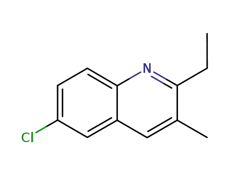 2-ethyl-3-methyl-6-chloroquinoline