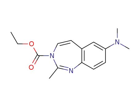 7-Dimethylamino-2-methyl-benzo[d][1,3]diazepine-3-carboxylic acid ethyl ester
