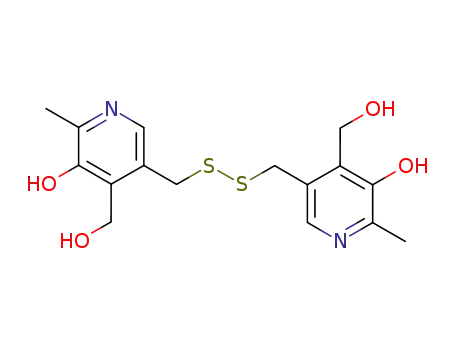 4-Pyridinemethanol,3,3'-[dithiobis(methylene)]bis[5-hydroxy-6-methyl-