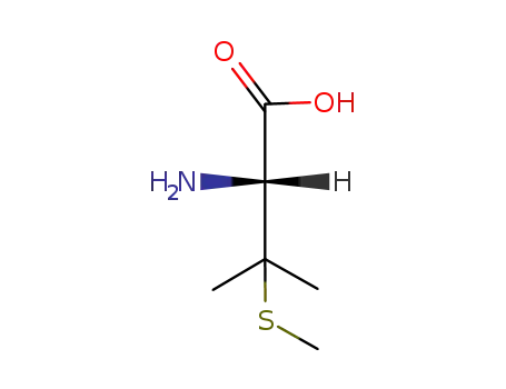 Molecular Structure of 100217-05-8 (L-Valine, 3-(methylthio)-)