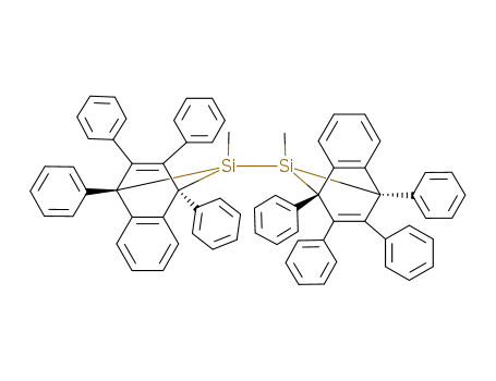 7,7'-bis(7-methyl-1,4,5,6-tetraphenyl-7-sila-2,3-benzonorbornadiene)